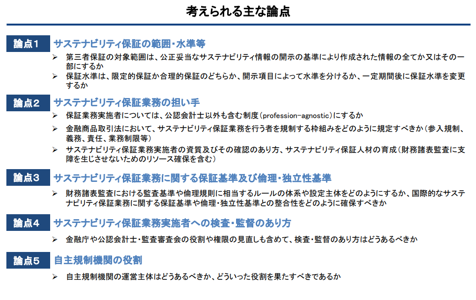 金融商品取引法の会計監査との関係性